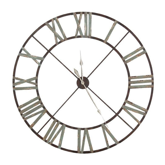 Wrought Iron Wall Clock