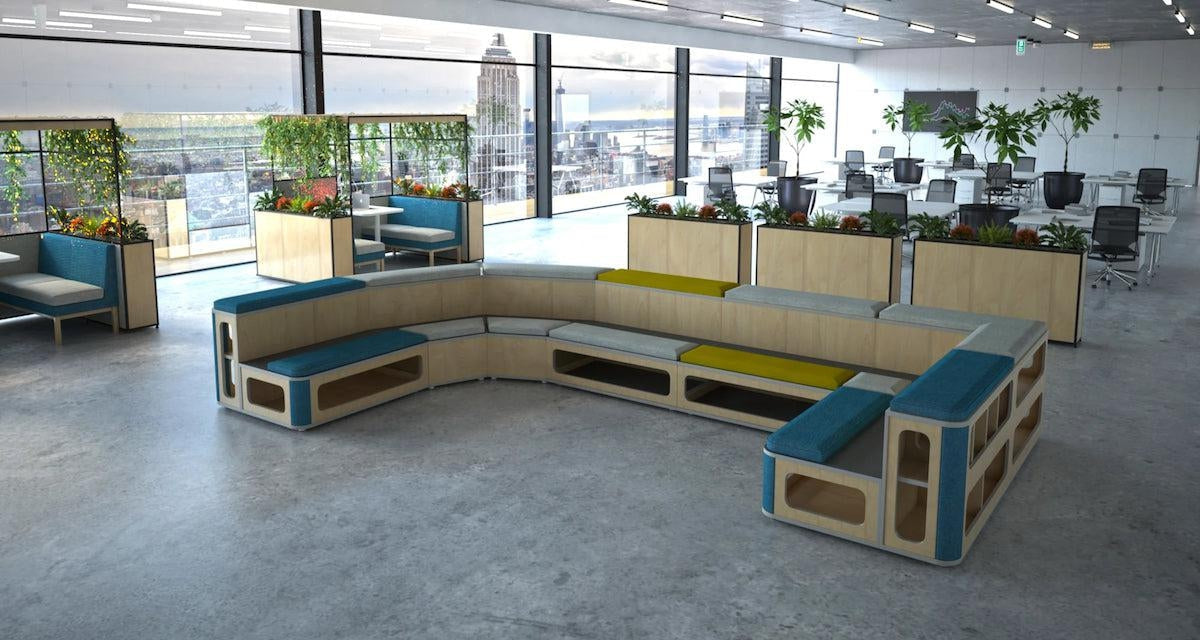 Modular Beam & Tiered Seating