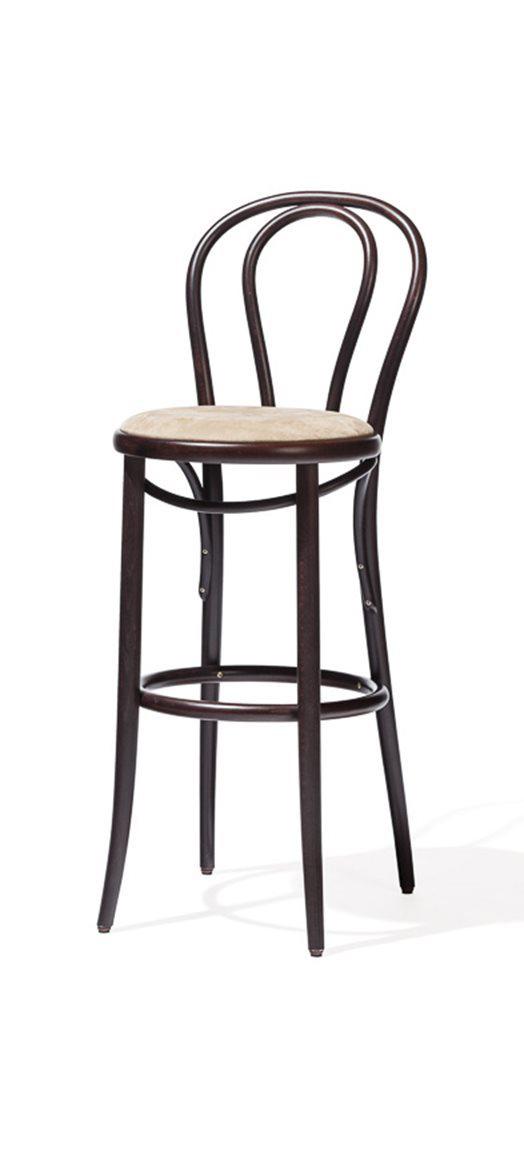 18 Upholstered High Stool