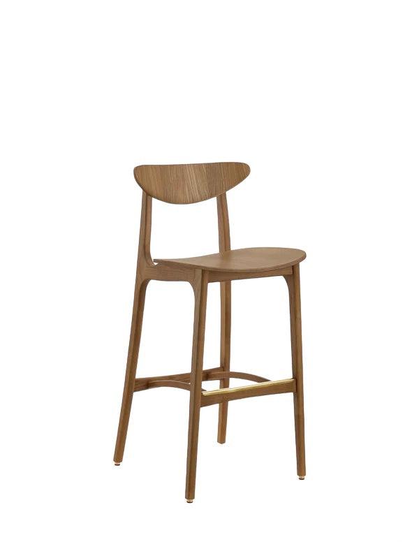 200-190 Timber High Stool-Contract Furniture Store for hospitality, leisure & commercial projects