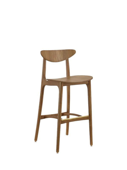 200-190 Timber High Stool-Contract Furniture Store for hospitality, leisure & commercial projects