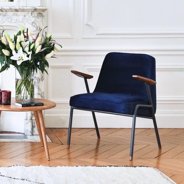 366 Metal Armchair
