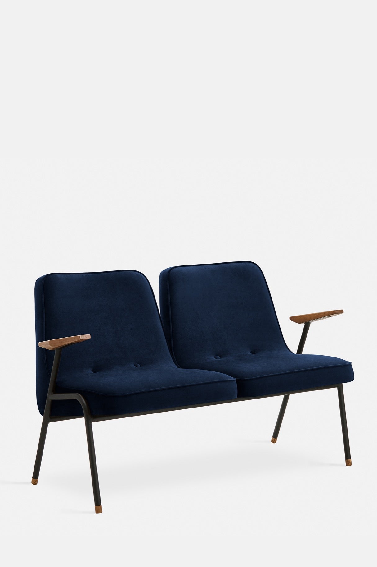 366 Metal Two-Seater Bench-Contract Furniture Store for hospitality, leisure & commercial projects