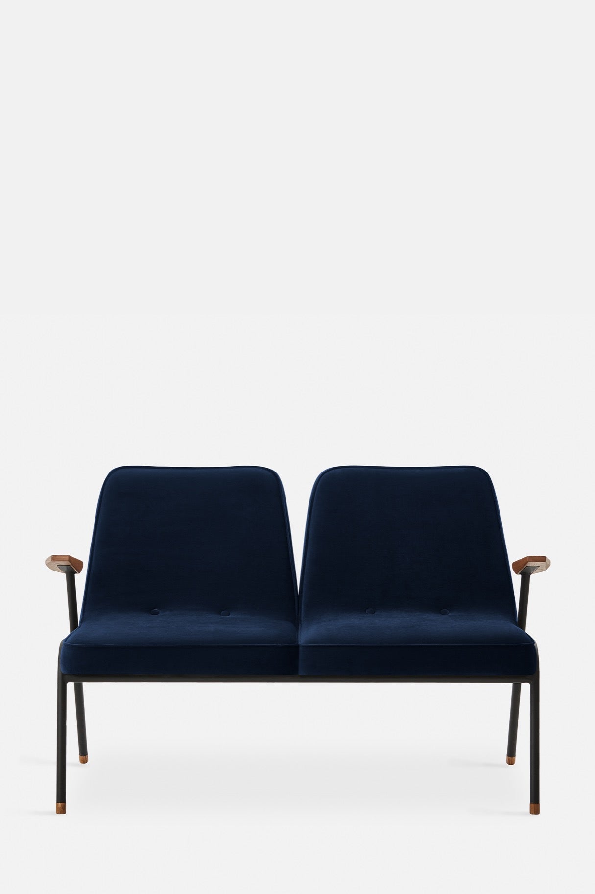 366 Metal Two-Seater Bench-Contract Furniture Store for hospitality, leisure & commercial projects