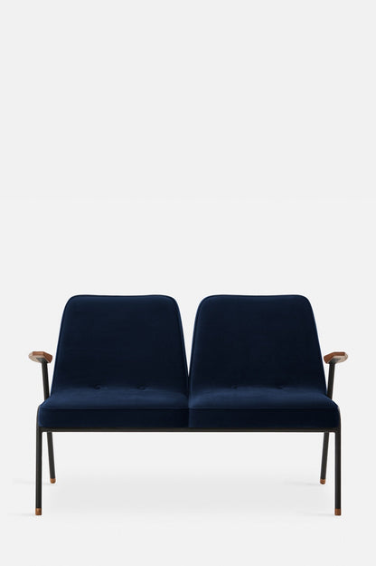 366 Metal Two-Seater Bench-Contract Furniture Store for hospitality, leisure & commercial projects