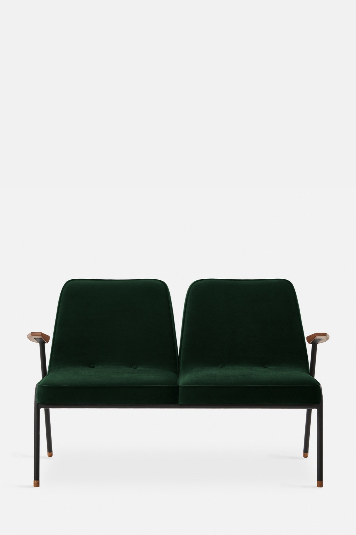 366 Metal Two-Seater Bench-Contract Furniture Store for hospitality, leisure & commercial projects