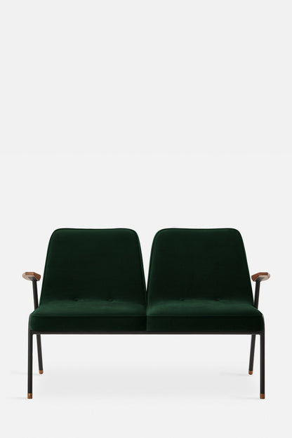 366 Metal Two-Seater Bench-Contract Furniture Store for hospitality, leisure & commercial projects