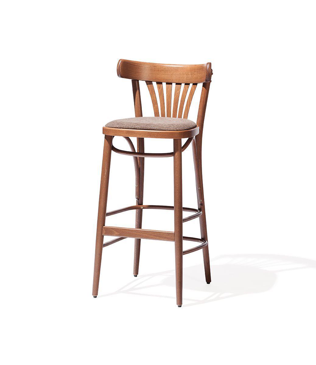 56 Upholstered High Stool-Contract Furniture Store for hospitality, leisure & commercial projects