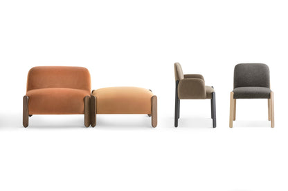 Babà Soft 879 Lounge Armchair