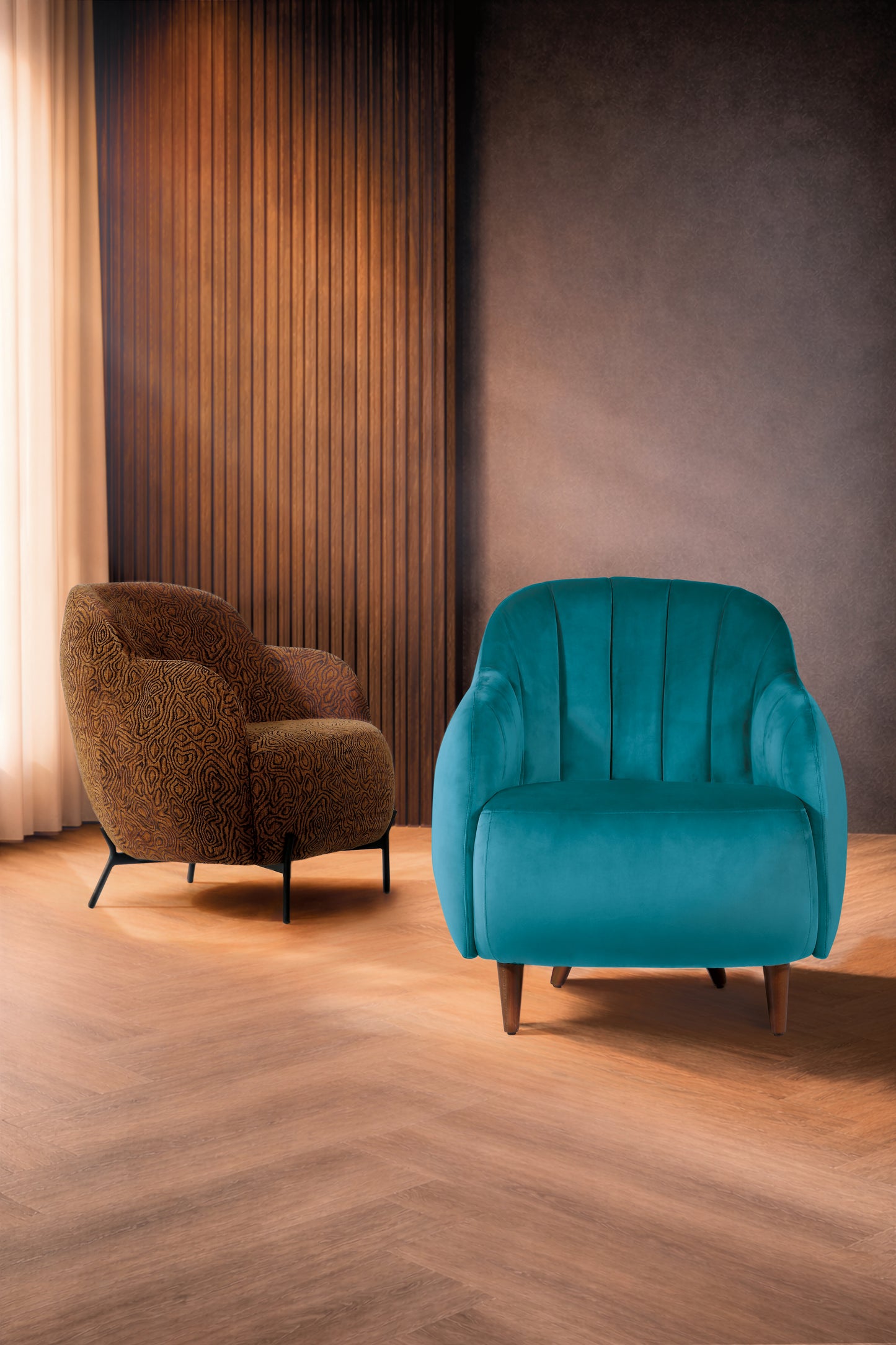 Glamour Iron Lounge Chair