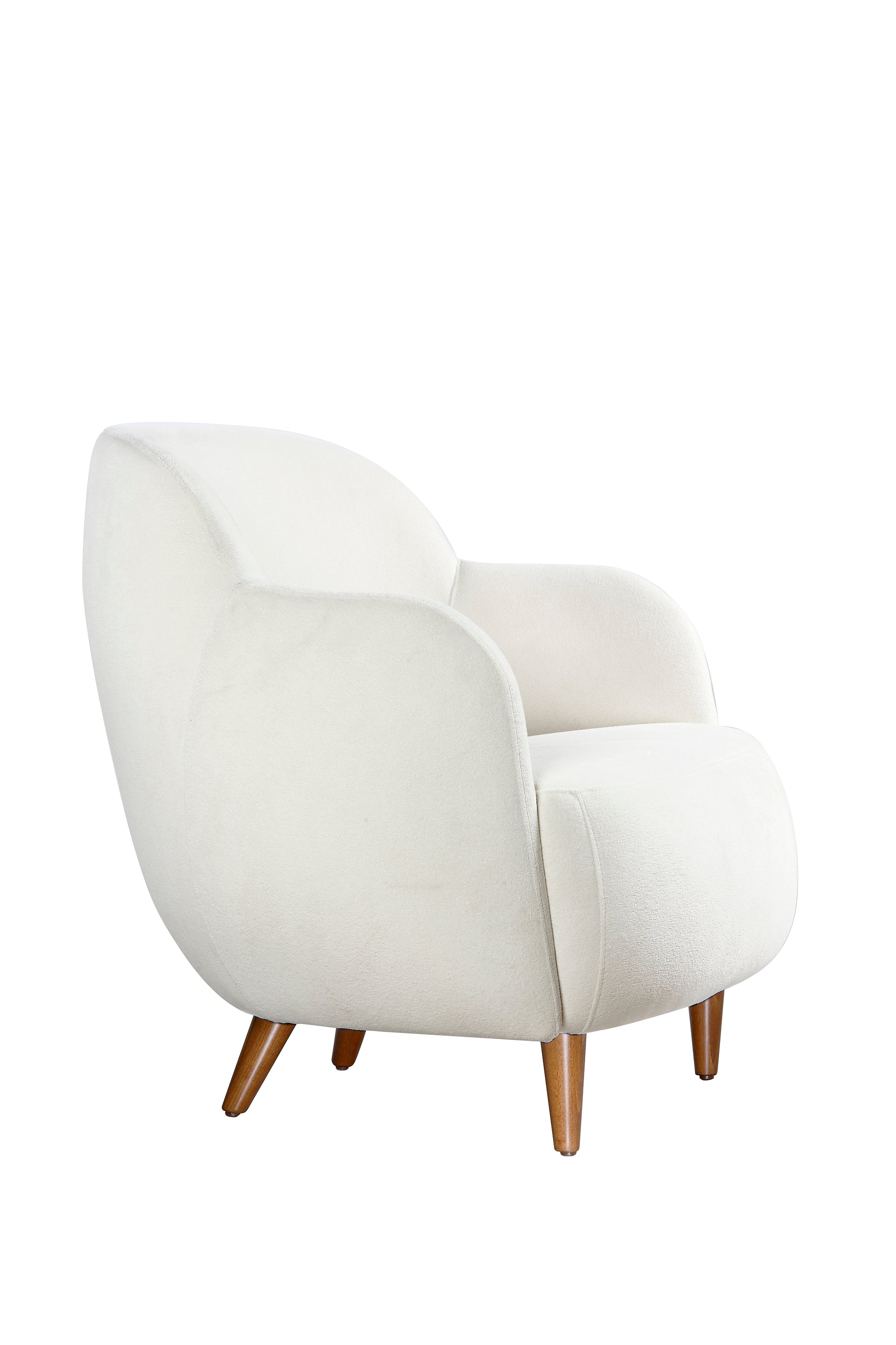 Glamour Wood Lounge Chair