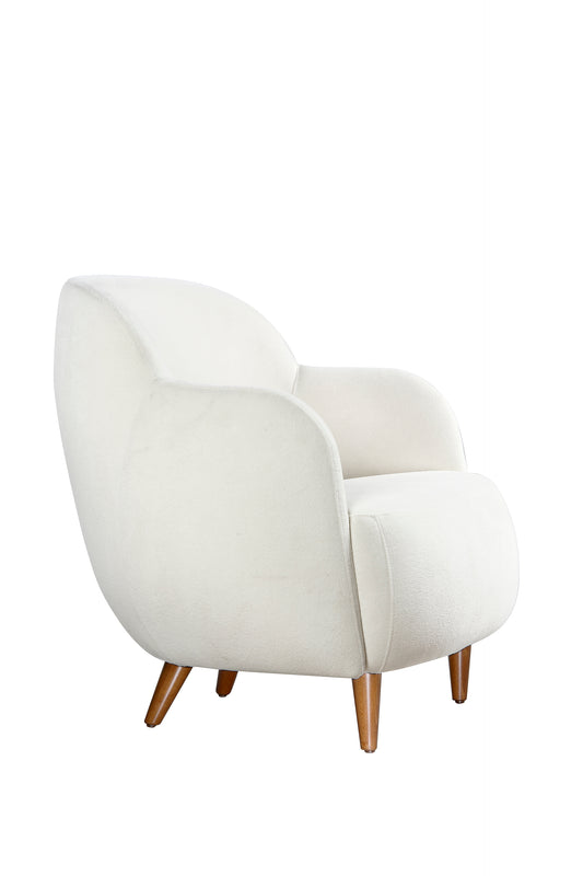 Glamour Wood Lounge Chair