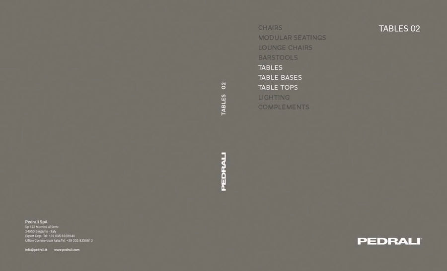 Pedrali Tables 02 2026