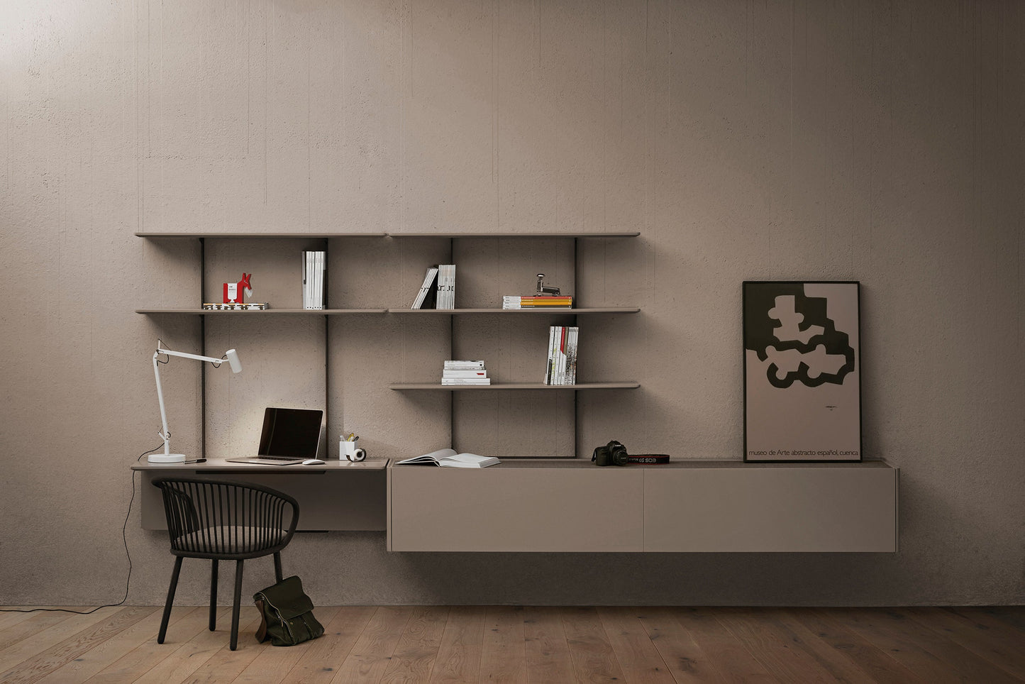 Team T856 Wall Desk Shelf-Contract Furniture Store for hospitality, leisure & commercial projects