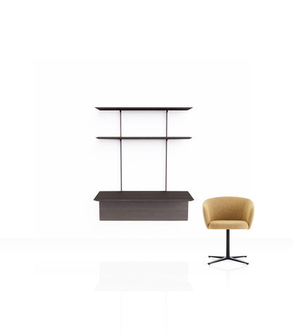 Team T856 Wall Desk Shelf-Contract Furniture Store for hospitality, leisure & commercial projects