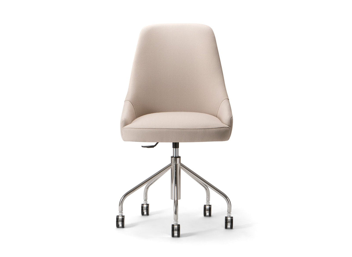Adima 01 Side Chair c/w Wheels 2-Torre-Contract Furniture Store