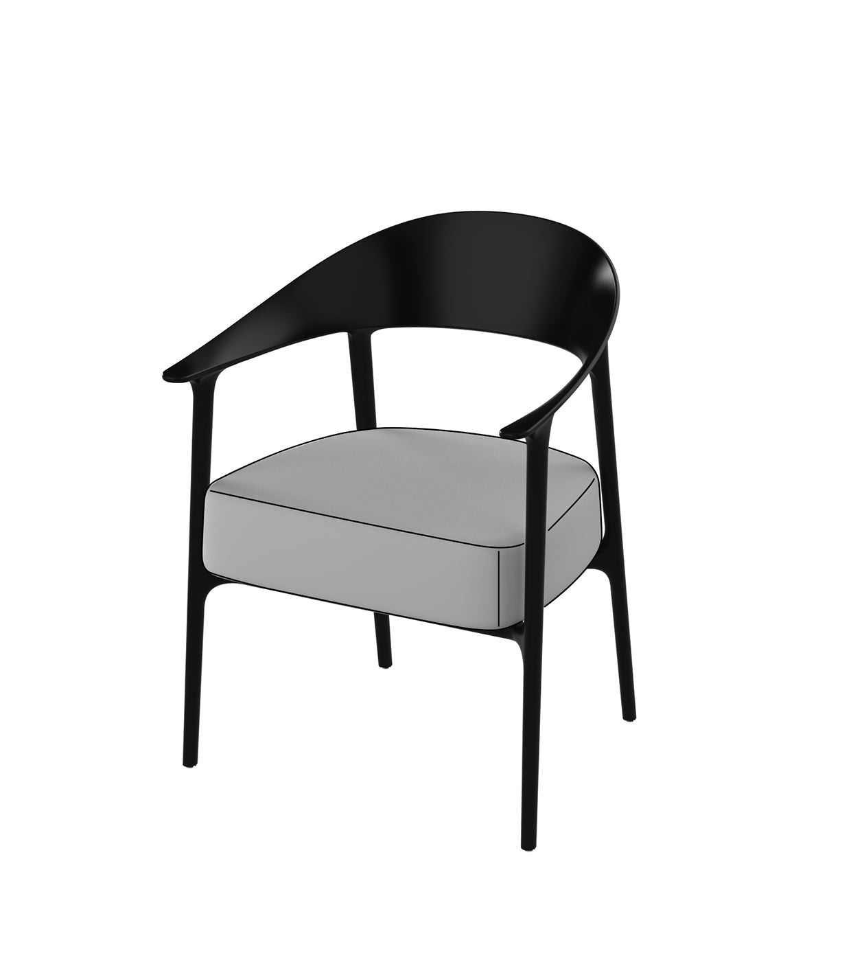 Africa Padded Armchair-Contract Furniture Store for hospitality, leisure & commercial projects