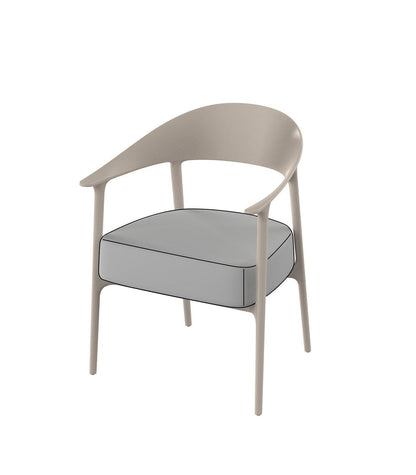 Africa Padded Armchair-Contract Furniture Store for hospitality, leisure & commercial projects