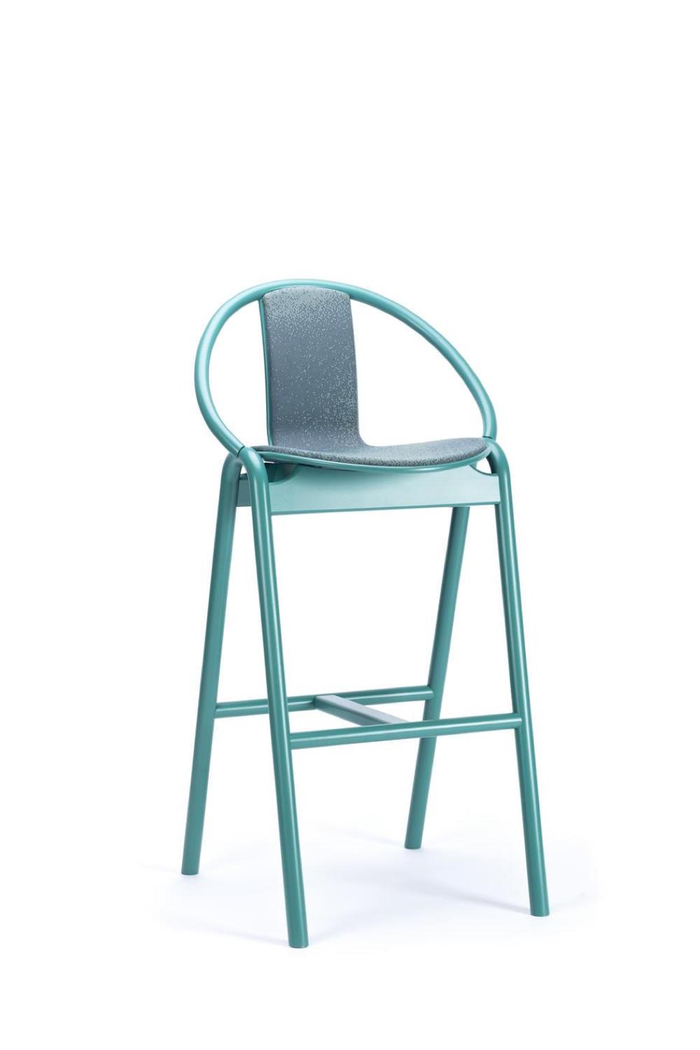 Again Fully Upholstered Bar Stool-Contract Furniture Store for hospitality, leisure & commercial projects