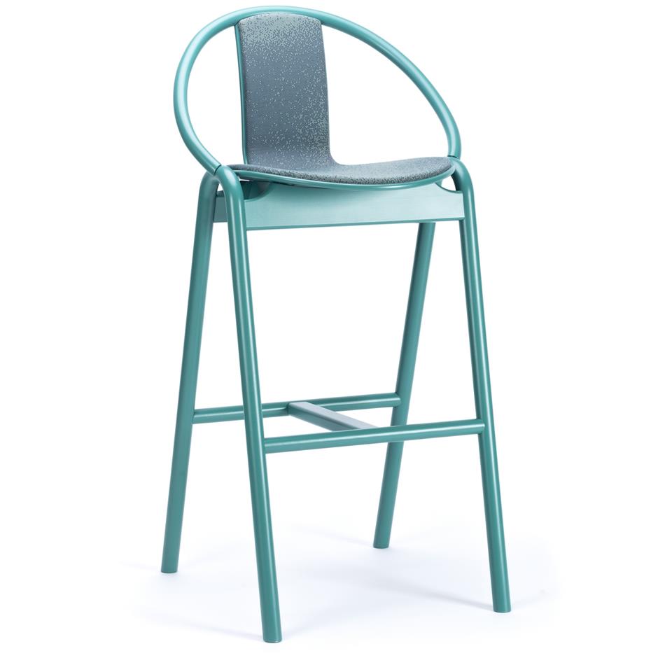 Again Fully Upholstered Bar Stool-Contract Furniture Store for hospitality, leisure & commercial projects