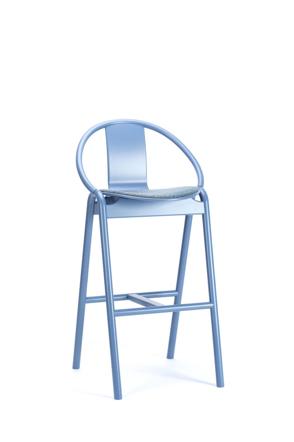 Again Upholstered High Stool-Contract Furniture Store for hospitality, leisure & commercial projects