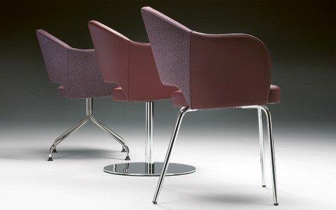 Agatha Armchair c/w Metal Legs-Metalmobil-Contract Furniture Store