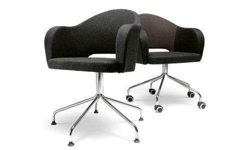 Agatha Armchair c/w Spider Base-Metalmobil-Contract Furniture Store
