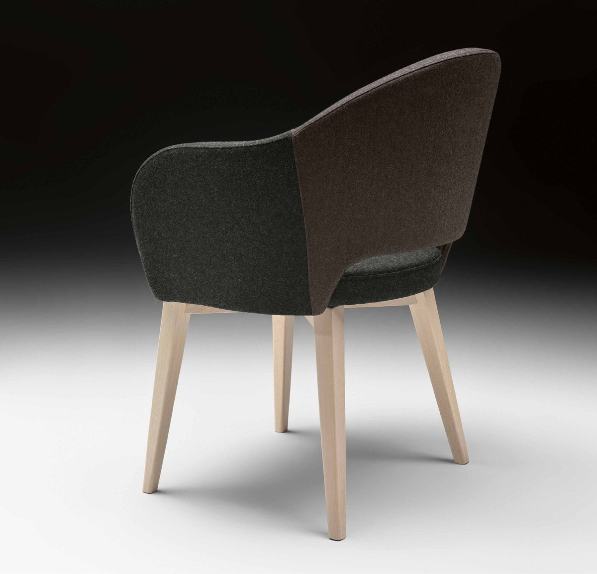 Agatha Armchair c/w Wood Legs-Metalmobil-Contract Furniture Store