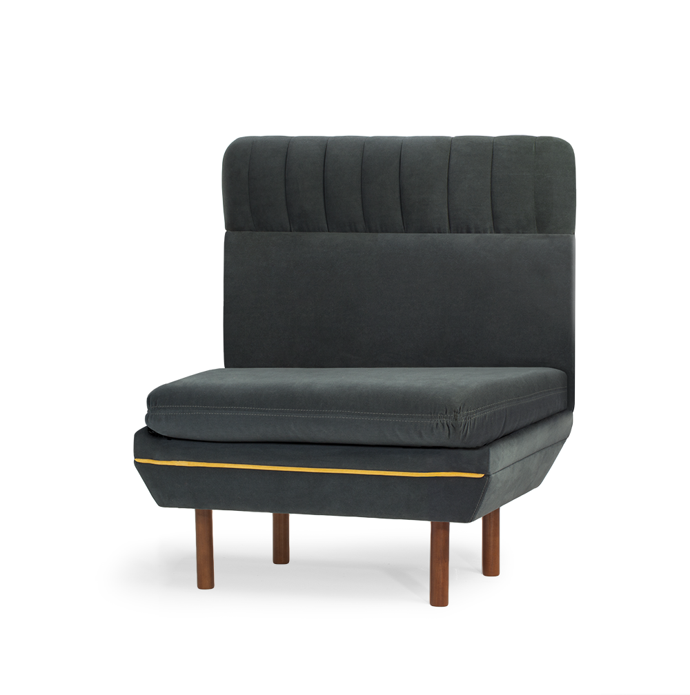 Agnes High Back Couch