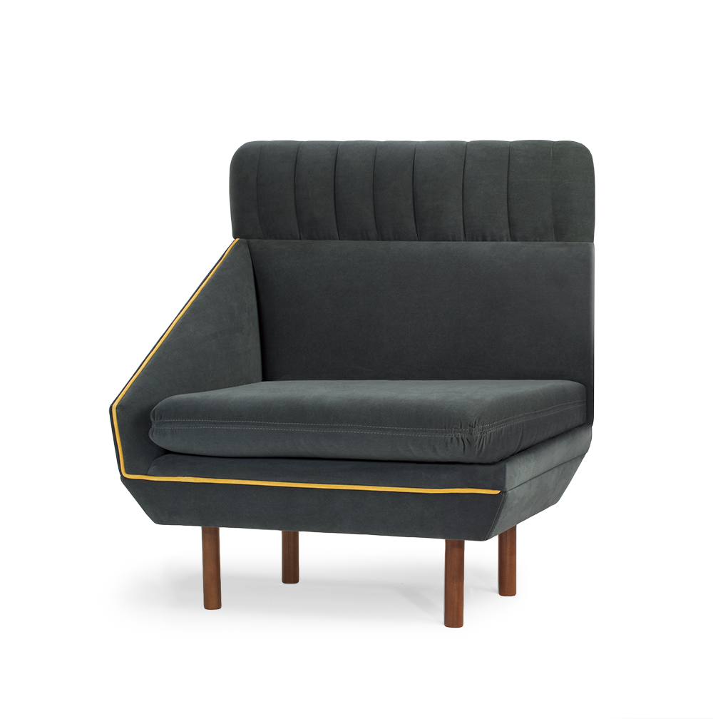 Agnes High Back Couch