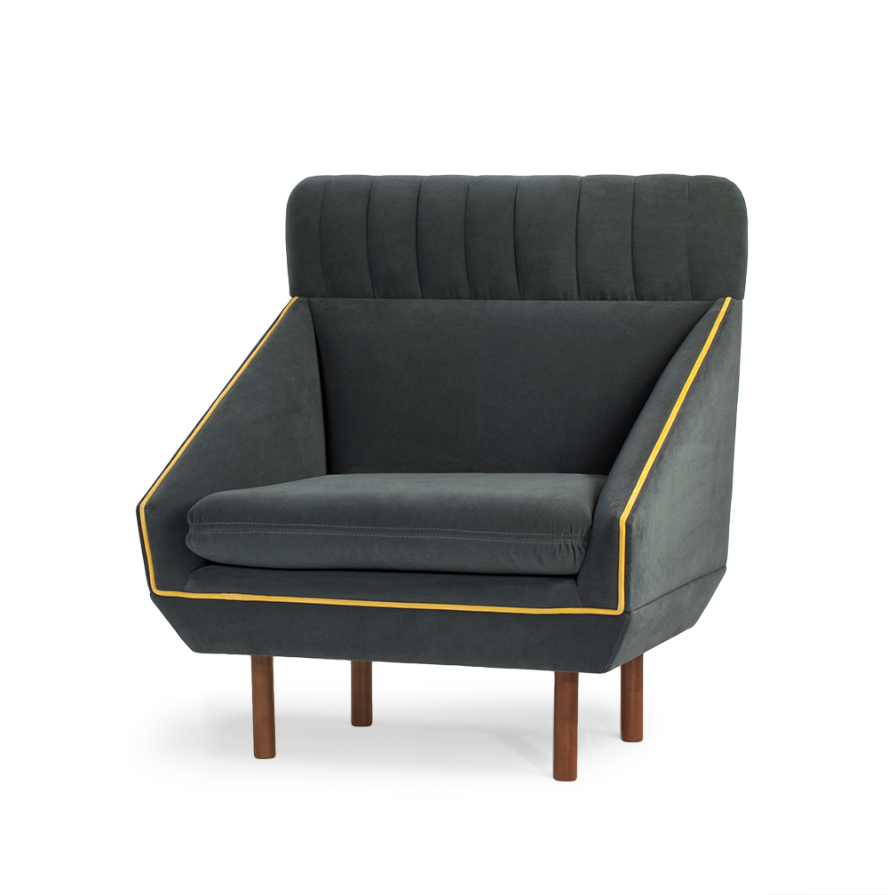 Agnes High Back Couch