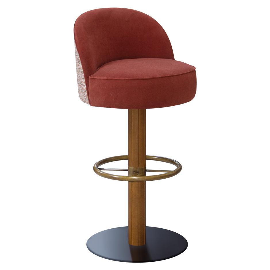 Agnes Swivel High Stool-Contract Furniture Store for hospitality, leisure & commercial projects