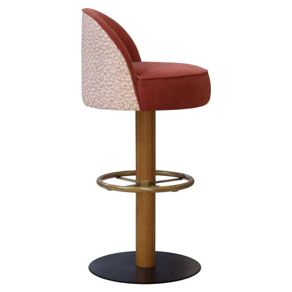 Agnes Swivel High Stool-Contract Furniture Store for hospitality, leisure & commercial projects