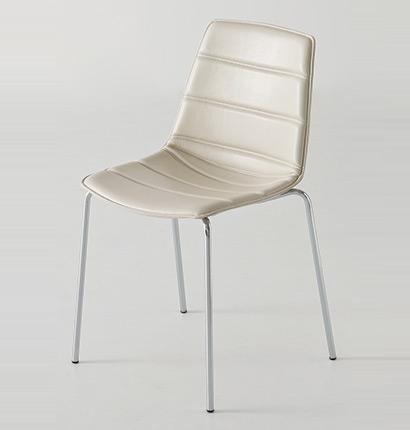 Alhambra Side Chair c/w Metal Legs-Gaber-Contract Furniture Store