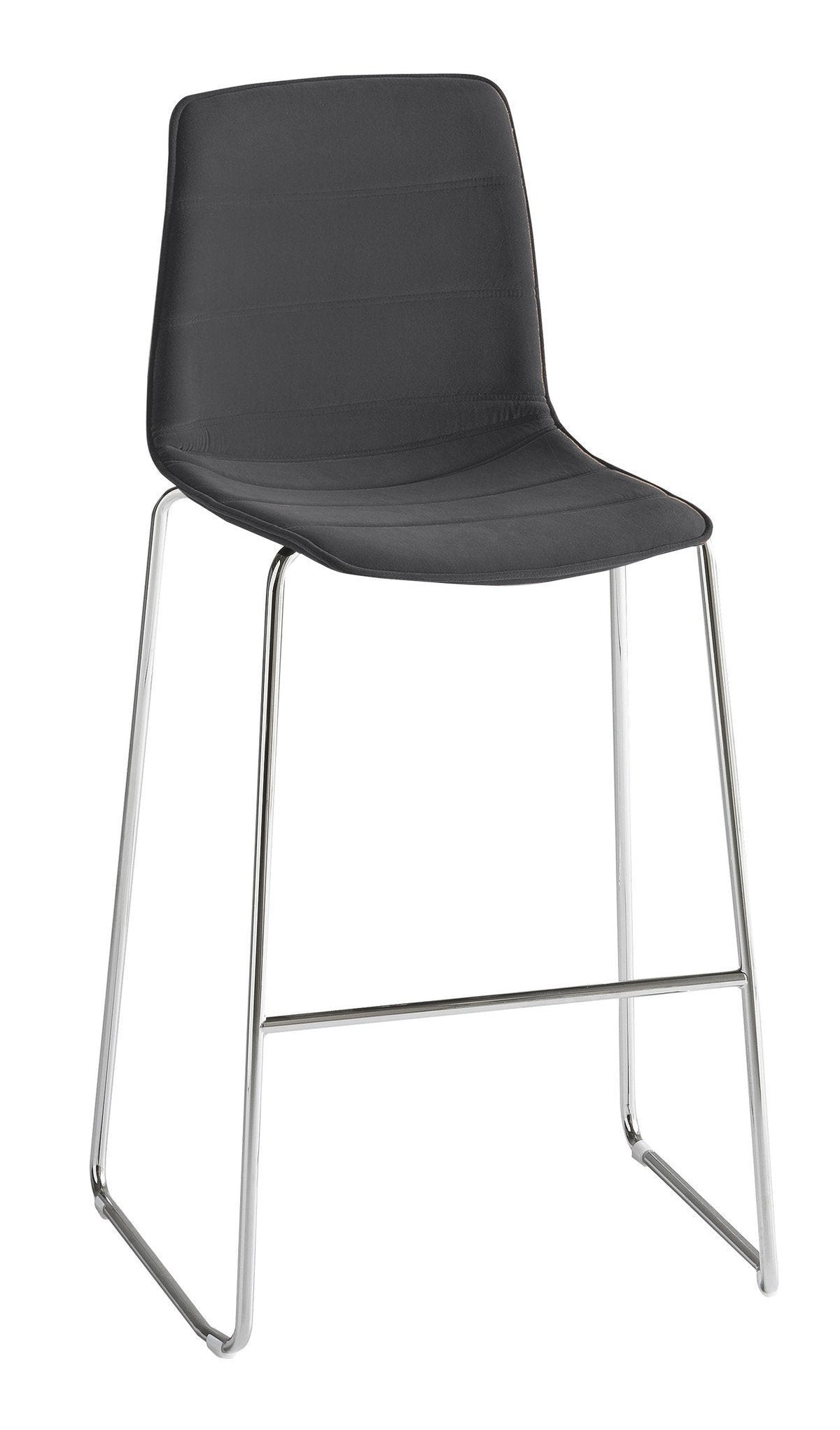 Alhambra High Stool c/w Sled Legs-Gaber-Contract Furniture Store