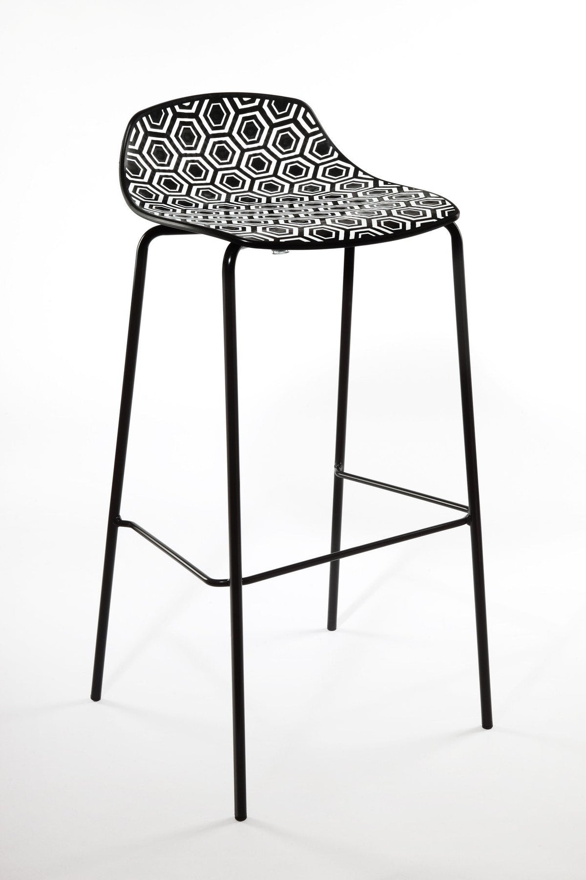 Alhambra High Stool c/w Metal Legs-Gaber-Contract Furniture Store