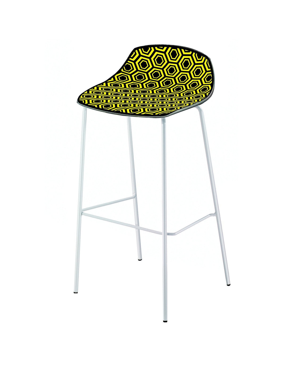 Alhambra High Stool c/w Metal Legs-Gaber-Contract Furniture Store