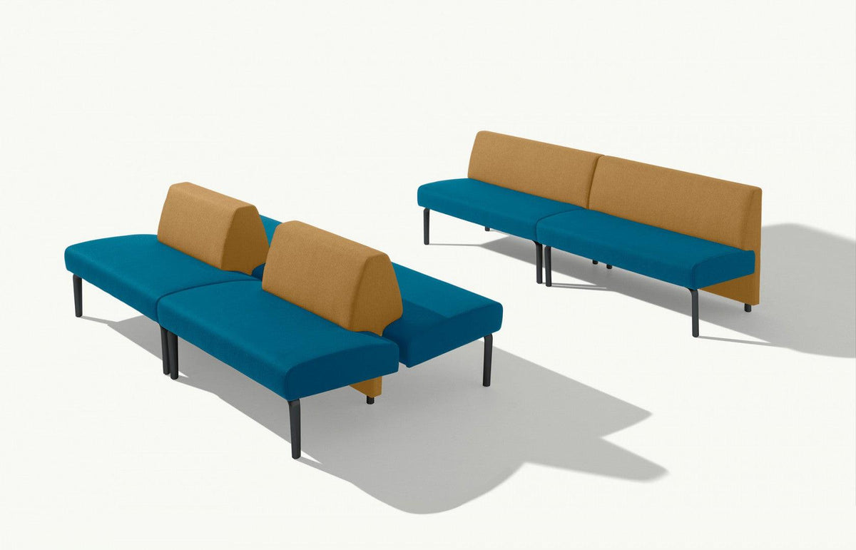 Ambit 1060 Modular Sofa Unit-Et al. Metalmobil-Contract Furniture Store