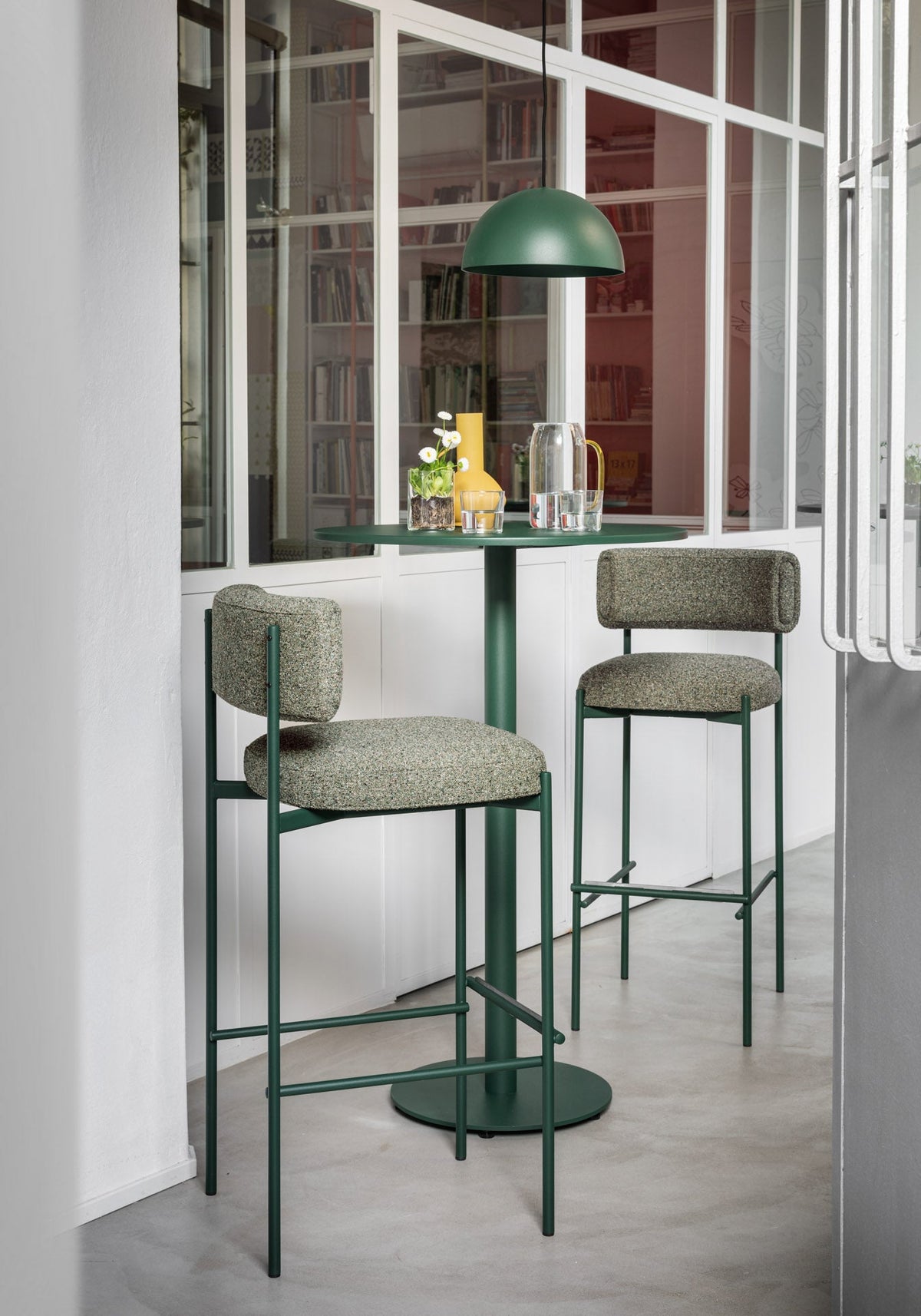 Amelie High Stool-Midj-Contract Furniture Store
