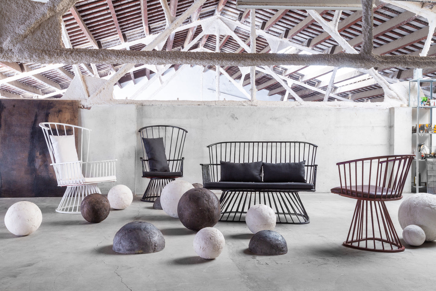 Andrea Fagioli AF-2/F Wing Lounge Chair