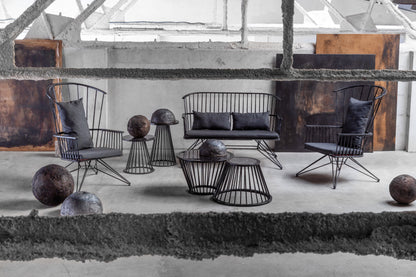 Andrea Fagioli AF-4/M Wing Sofa-Contract Furniture Store for hospitality, leisure & commercial projects