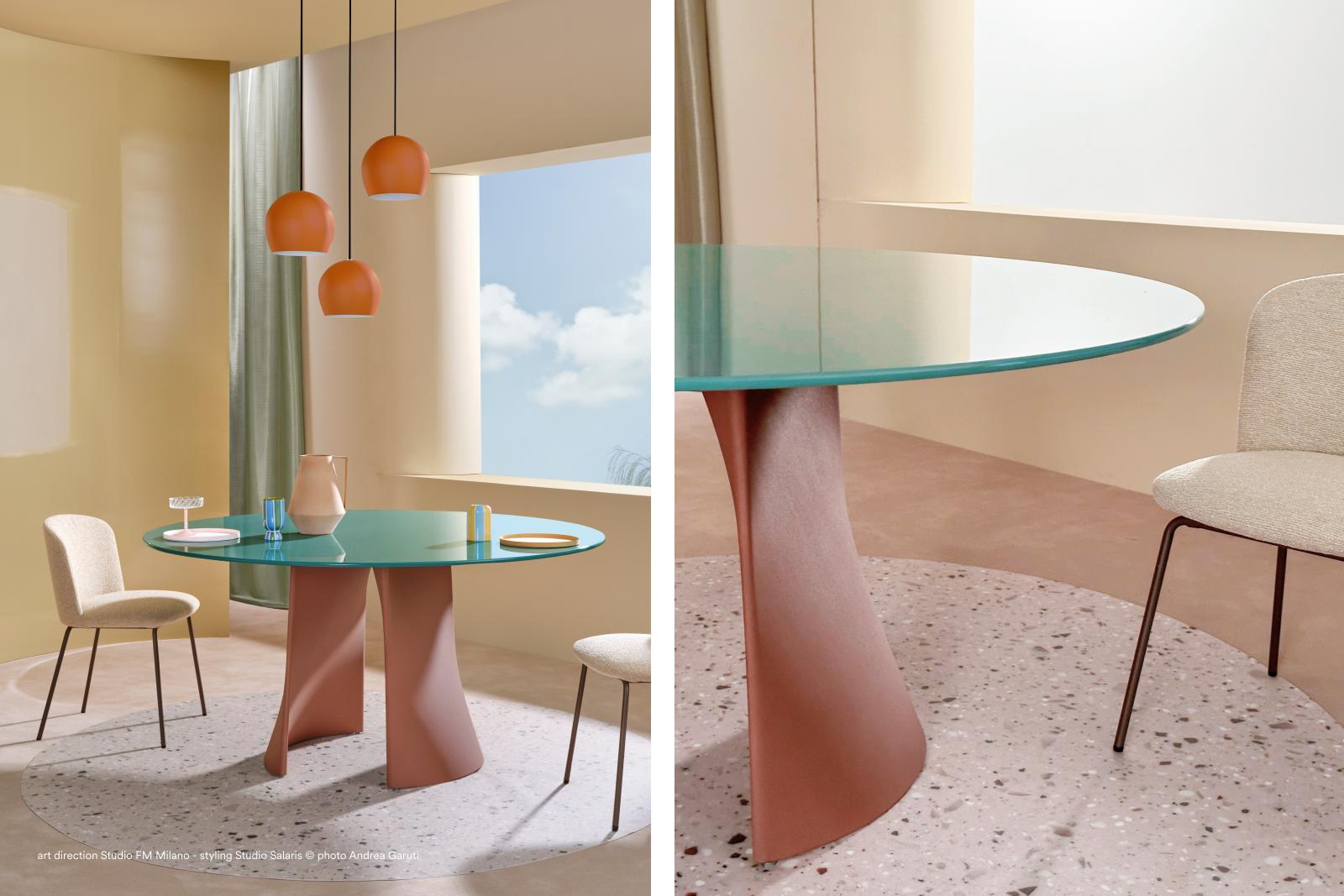 Anemos Anmd Round Dining Table-Contract Furniture Store for hospitality, leisure & commercial projects