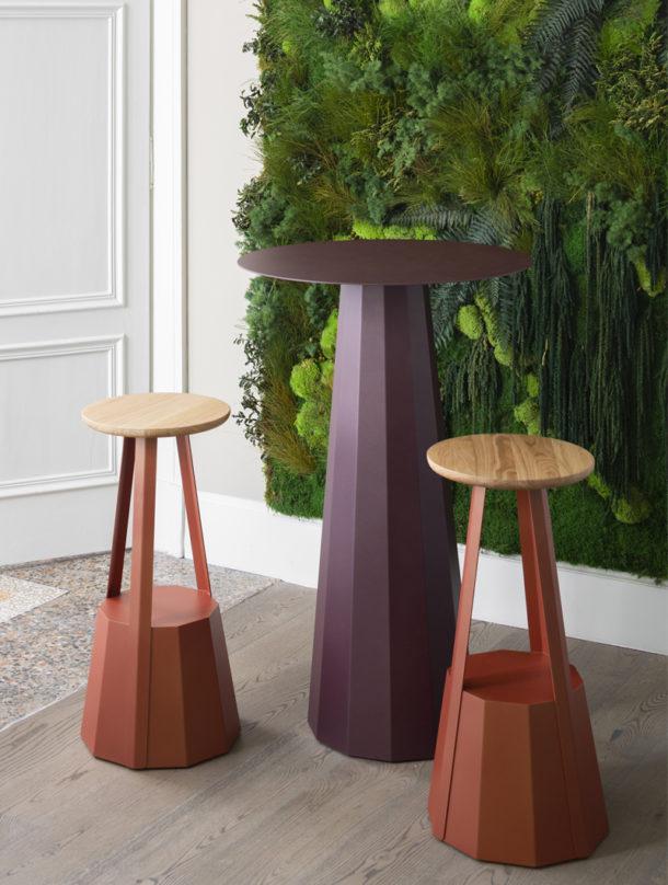Ankara High Stool