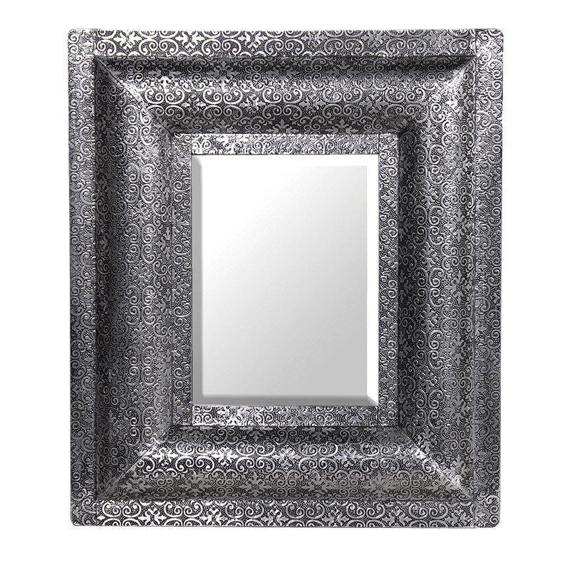 Antique Silver Embossed Mirror-Coach House-Contract Furniture Store