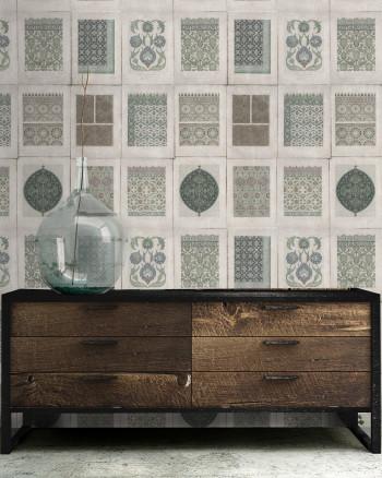 Arabesque Neutral Wallpaper
