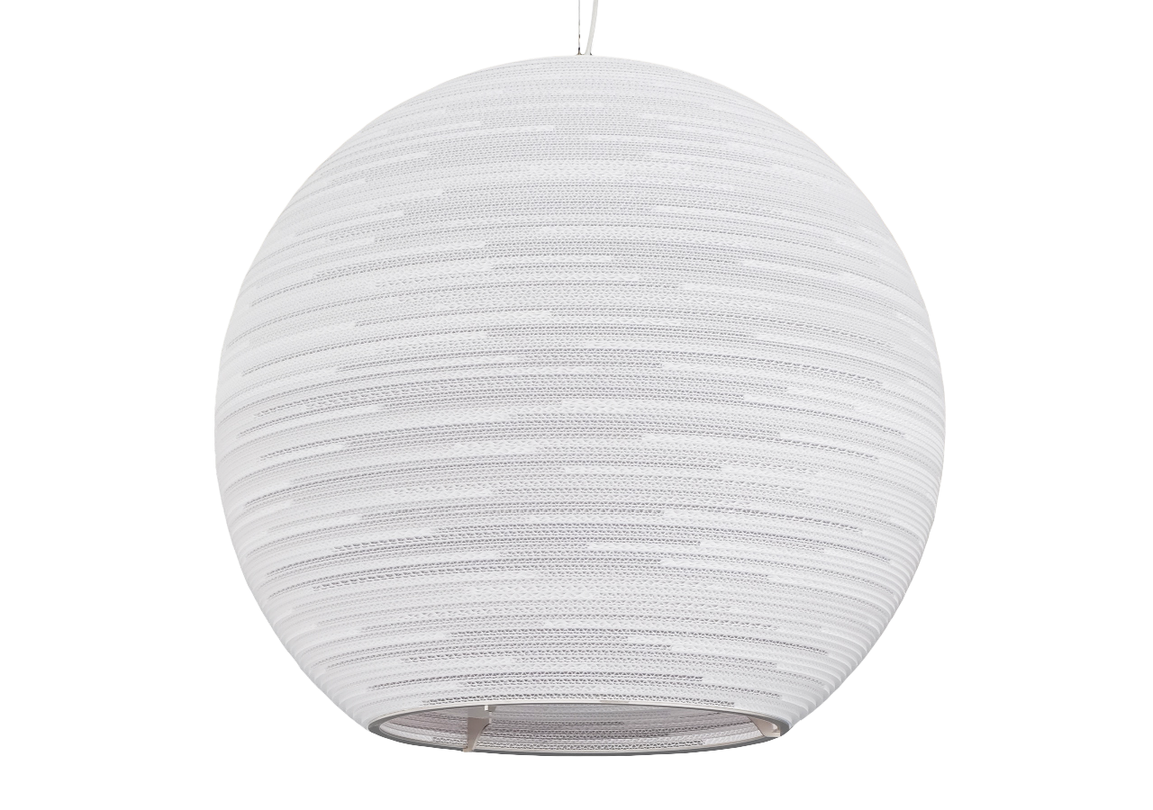 Arcturus White Pendant Lamp-Graypants-Contract Furniture Store
