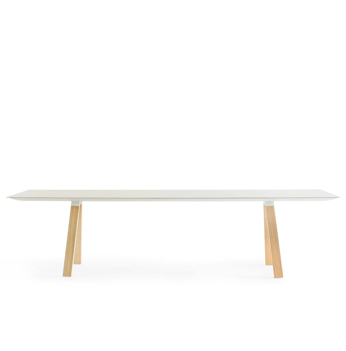 Arki Rectangular Wood Dining Table-Pedrali-Contract Furniture Store