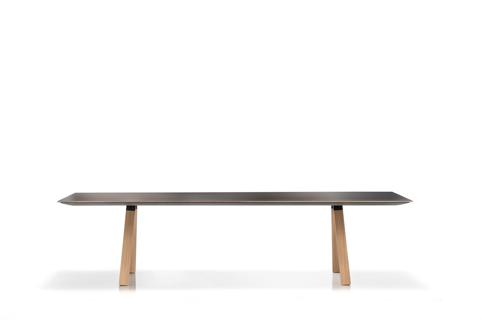 Arki Rectangular Wood Dining Table-Pedrali-Contract Furniture Store