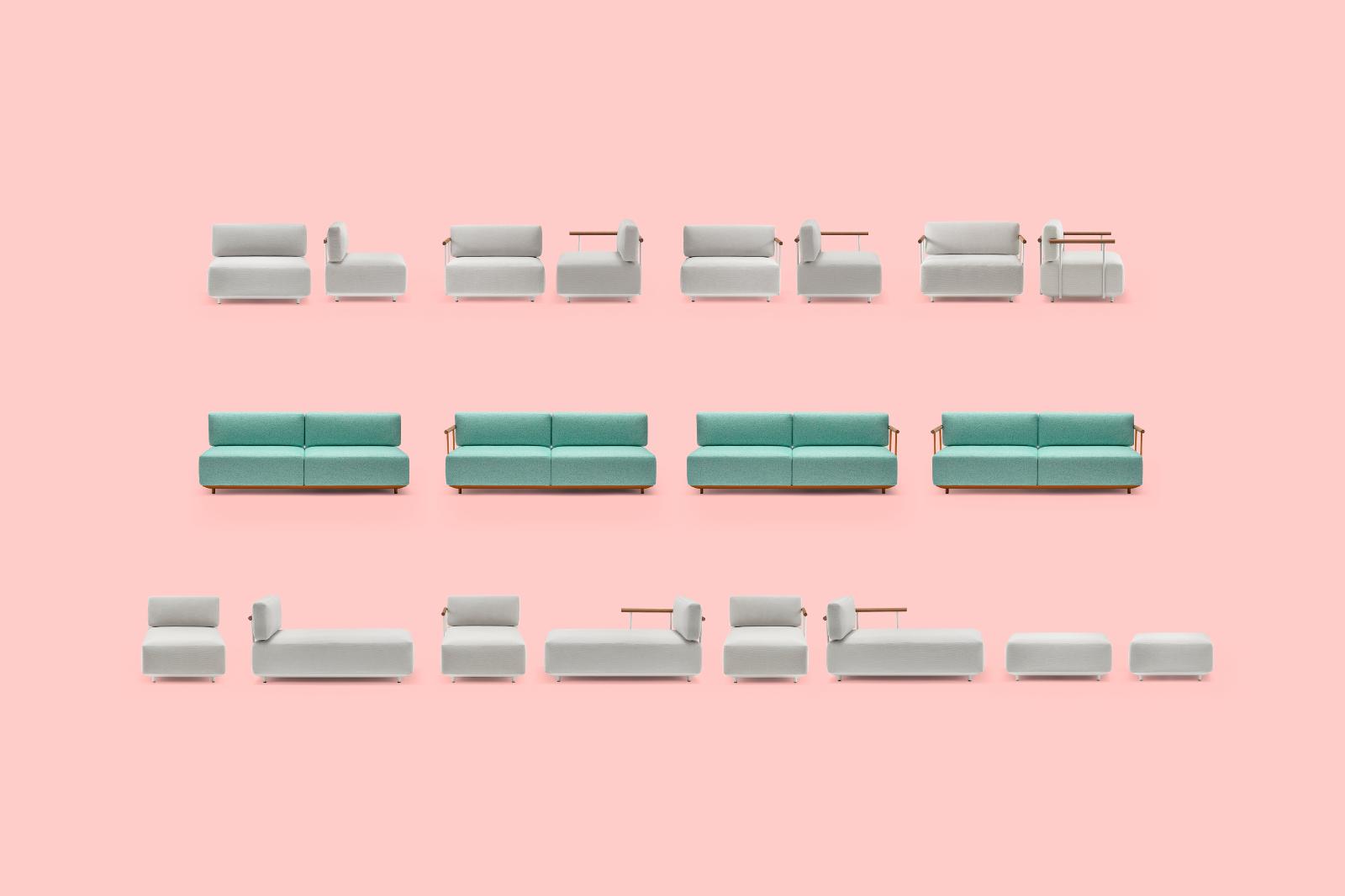 Arki-Sofa AS0030 Chaise Longue-Contract Furniture Store for hospitality, leisure & commercial projects