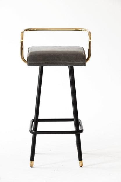 Armrest B High Stool-Contract Furniture Store for hospitality, leisure & commercial projects